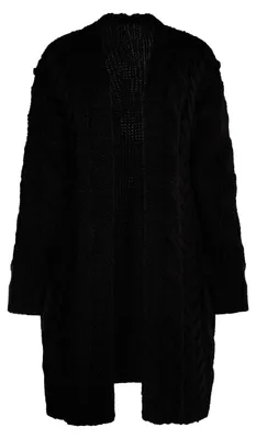 Produktbild von HALEE damen strickjacke - schwarz, XL/XXL