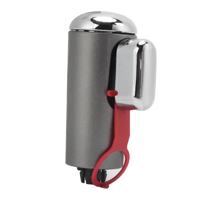 Immagine prodotto di Pomello del cambio automatico, pomello del cambio AT cromato, 4L3Z-7213-BA, cambio automatico, leva del cambio automatico, pulsante del cambio
