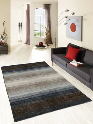 Produktbild von Teppich RAINBOW 1201 | Farbe: Makassar; Größe: 250 x 300 cm | strapazierfähig und leicht zu reinigen | Wohnzimmer | Schlafzimmer