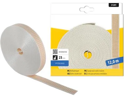 Immagine prodotto di Gurtband Maxi 23 Mm 12Mtr Beige31201