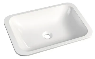 Obrázek produktu pro Umyvadlo z litého mramoru JAPURA 55x36cm, bílé