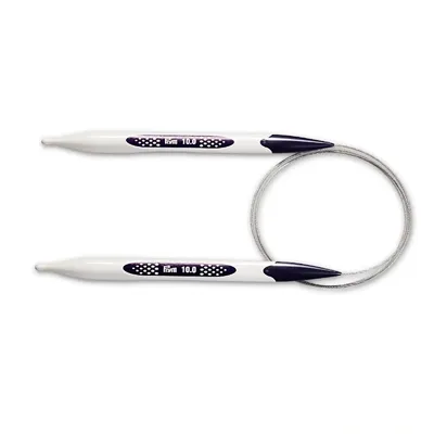 Obrázok produktu pre Prym kruhová pletacia ihlica prym.ergonomics, plast, 80 cm, 10 mm