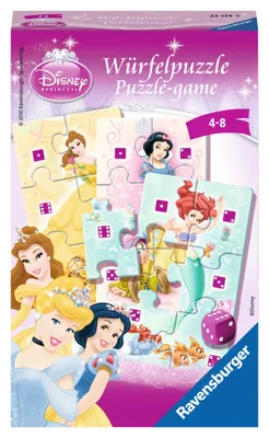 Obrázok produktu pre RAVENSBURGER 23174 Disneyho princezná puzzle s kockami