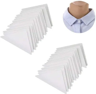 Image de Autocollants de renfort pour col - 80 pièces - en PVC