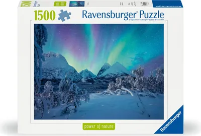 Produktbild von Ravensburger 12000802 Puzzle Wenn die Nordlichter tanzen 1500 Teile
