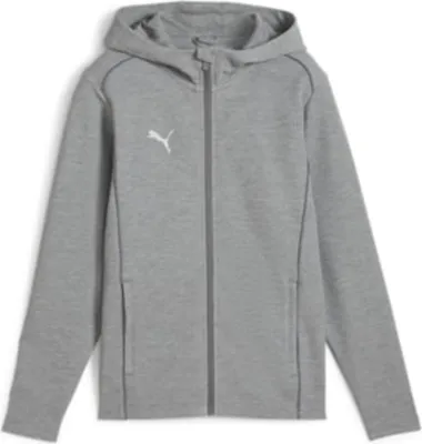 Immagine prodotto di Puma Team Final - Felpa con zip da uomo - Grigio chiaro screziato