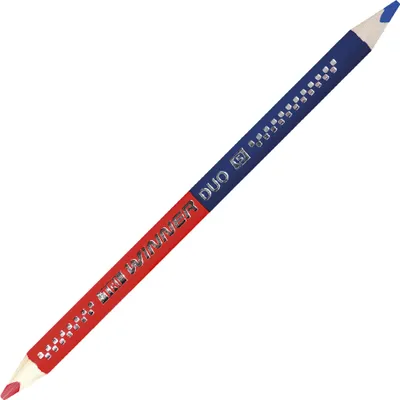 Produktbild von EBERHARD FABER Silbentrennstift TRI WINNER rot/blau