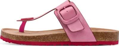 Produktbild von Tamaris Damen Pantolette Zehentrenner mit Tieffußbett vegan 1-27400-46, Größe:39 EU, Farbe:Pink