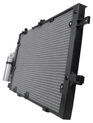 Produktbild von Kondensator Klima mit Trockner Kühlrohre parallel HELLA für u.a. OPEL CORSA