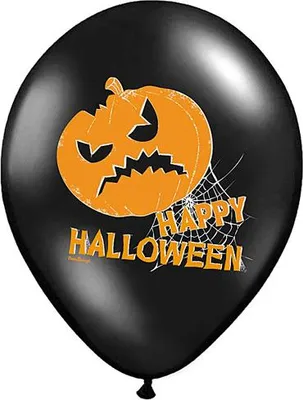 Image de Ballons avec impression HALLOWEEN "citrouilles" - 1 pc.