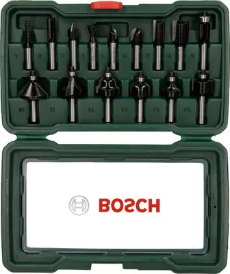 Produktbild von 15-teiliges HM-Fräser-Set (8 mm Schaft)