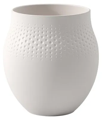 Imagen del producto de Villeroy & Boch, colección Manufacture, collar blanco, jarra "Perle", grande, referencia 1016815511, código EAN 4003686327382