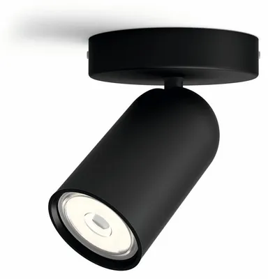 Produktbild von Philips myLiving 5058130PN, Strahler Oberflächenbeleuchtung, GU10, 1 Glühbirne(n), LED, 220-240 V, Schwarz