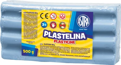 Produktbild von Plastelina 500g Astra Jasno Niebieski