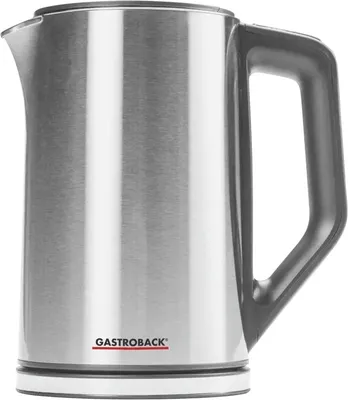 Immagine prodotto di GASTROBACK 42436 Bollitore di design Cool Touch 1,5 l, acciaio inox