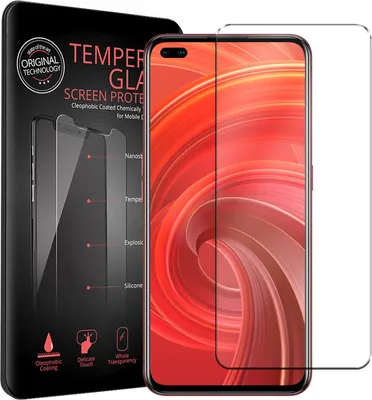 Produktbild von 2x Schutzfolie für Realme X50 Pro Handyfolie Panzer Schutz Glas Folie Displayschutz