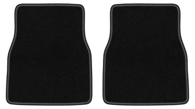 Produktbild von Hintere Auto-Fußmatten Velours für: BMW 3 E30 1982-1994 Coupé schwarz