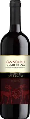 Produktbild von Cannonau di Sardegna DOC Dolianova Sardinien Rotwein trocken