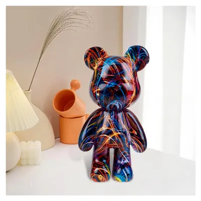 Produktbild von Bärenstatue aus Kunstharz für die Inneneinrichtung