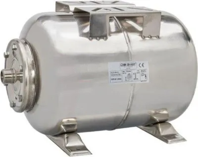 Produktbild von CHM GmbH® 24 L Membrankessel Edelstahltank, Druckbehälter, Druckkessel 8 Bar Hauswasserwerk