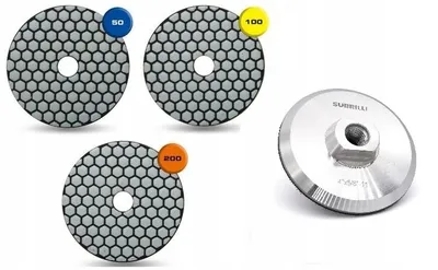 Produktbild von FHU Karasiński Diamant-Schleifscheibe 100mm Trockenschliff M14