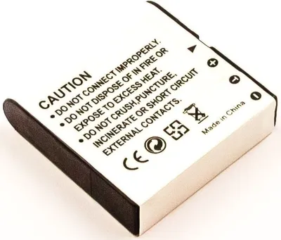 Produktbild von Akku für Casio Exilim Pro EX-P700 Li-Ion 3,7 Volt 900 mAh schwarz.