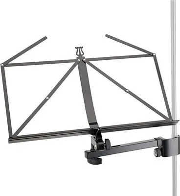 Produktbild von König & Meyer 11505.000.55, Schwarz, Kunststoff, Stahl, 485 x 240 mm, 1,08 kg