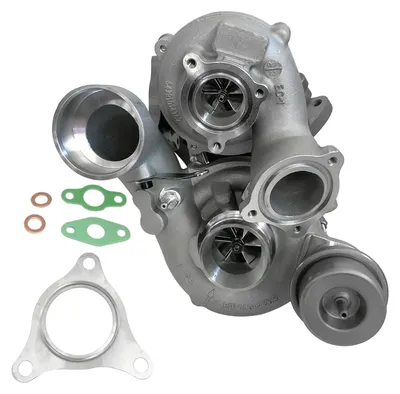 Image de Turbocompresseur pour Sprinter 216/316/416 CDI 906, Vito 116, Viano W639 - 120 kW 163 ch - remplace les références 6510900880, 6510905480, 53049700086