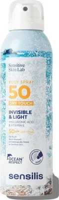 Produktbild von Sensilis Body Sunscreen Spray Invisible & Light 200ml