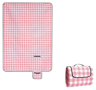 Zdjęcie produktu dla Omgoods - Wodoodporna koc piknikowa, 150 x 200 cm, składana i nadająca się do prania