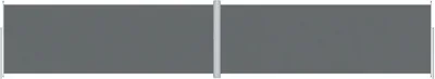 Image de Auvent latéral rétractable Anthracite 220x1200 cm