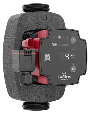 Image de Circulateur chauffage connecté - GRUNDFOS - ALPHA2 GO 25-40 180