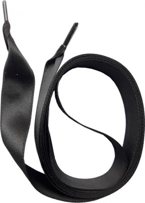 Produktbild von SNORS Schnürsenkel SATIN breit - SCHWARZ - 16mm - 130cm