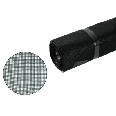 Produktbild von Insektenschutzgitter - Fiberglas, 0,8 x 30 m, schwarz