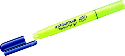 Produktbild von Textmarker Textsurfer gel gelb Packung mit 10 Stück