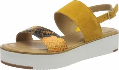 Produktbild von Marco Tozzi Damen Sandalette 2-2-28748-24 in saffron comb (Größe: 40)