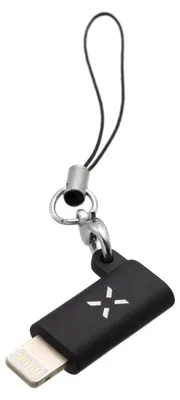 Immagine prodotto di Adattatore FIXED per la ricarica e il trasferimento dati da microUSB a Lightning, colore nero