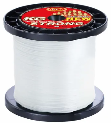 Produktbild von WFT 0,12mm 15kg Strong Trans - 1000m geflochtene Angelschnur