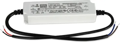 Image de Alimentation de sécurité 60 watts 24 V DC / courant continu | pour smart lamps Blanc / Bleu