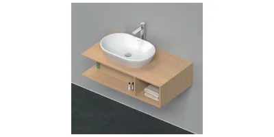 Produktbild von Waschtischunterbau D-NEO 1 Fach rechts 260x1000x550mm eiche natur 260 x 1000 x 550 mm eiche natur