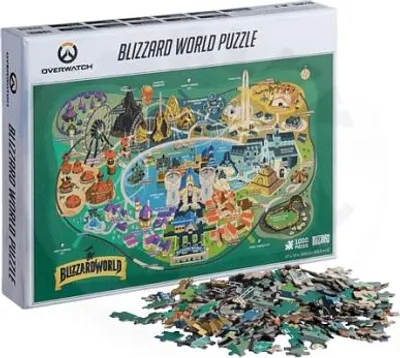 Immagine prodotto di Overwatch - Puzzle del mondo Blizzard - 1000 pezzi