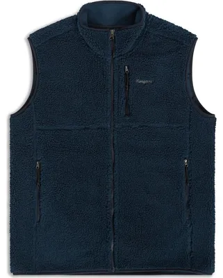 Produktbild von Bergans Herren Weste Lunnan Pile Fleece Vest Men Blau XL
