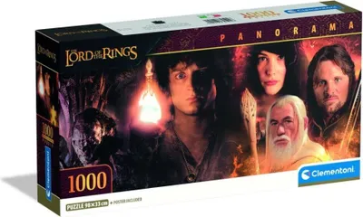 Produktbild von Der Herr der Ringe Panorama-Puzzle 1000Stü ck