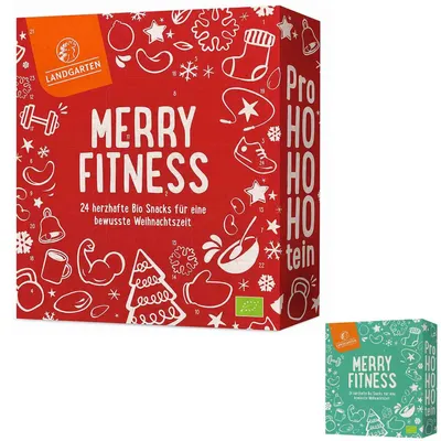 Immagine prodotto di Calendario dell'Avvento Landgarten Bio Merry Fitness