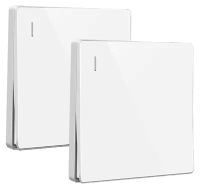 Lichtschalter 1-fach 2-Wege weiß Unterputz 10A 250V