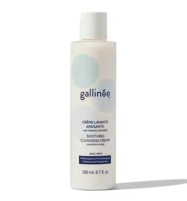 Immagine prodotto di Gallinée Crema detergente prebiotica lenitiva per cuoio capelluto sensibile 200ml