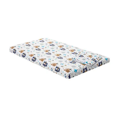 Immagine prodotto di Lettino per bambini "Standard" -120x60x6cm- lenzuolino in cotone - traspirante, anallergico | Hobbykids