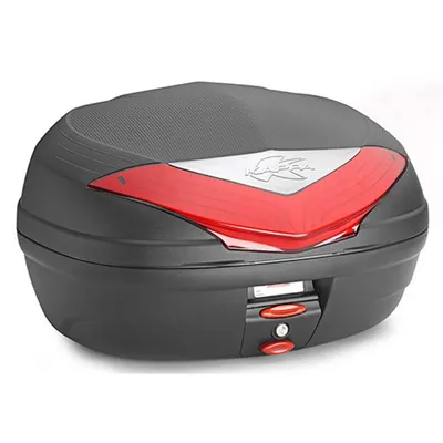 Produktbild von KAPPA Topcase "K466" Monolock, 46 l Inha Reflektor rot