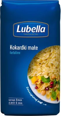 Zdjęcie produktu dla Lubella Makaron Kokardki Małe Farfalline 400 G