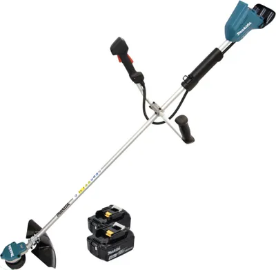 Produktbild von Makita DUR 368 AM Akku Freischneider 36 V ( 2 x 18 V ) Zweihandgriff Brushless + 2x Akku 4,0 Ah - ohne Ladegerät